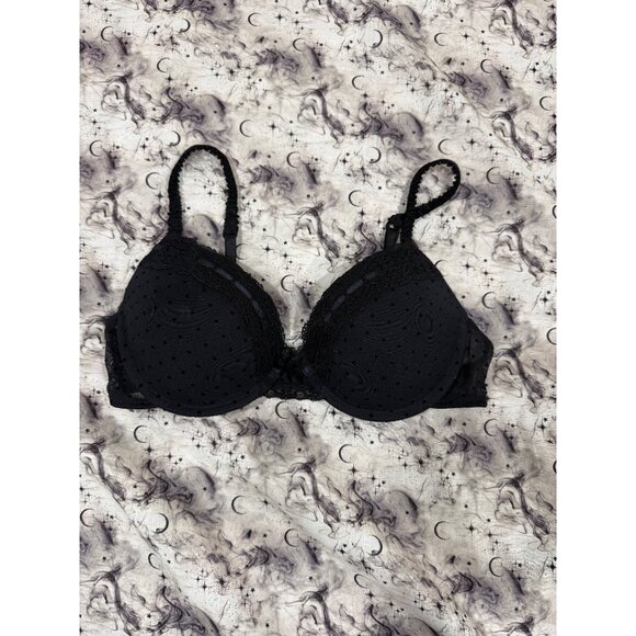 Black lace candies bra size 36 c - Picture 1 of 3